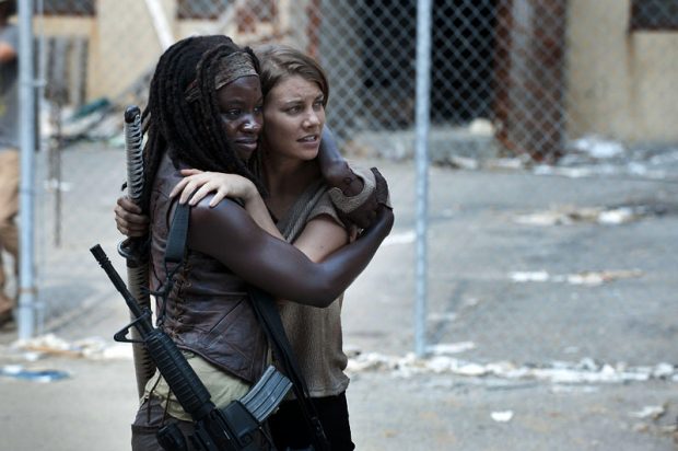 'The Walking Dead' - Maggie y Michonne