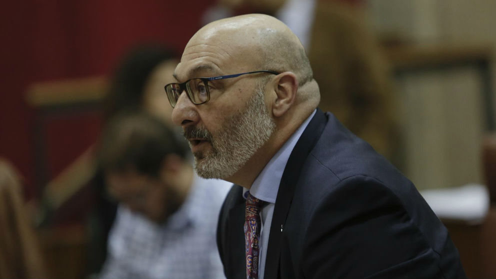 Alejandro Hernández, portavoz de VOX en el Parlamento andaluz. Foto: Europa Press