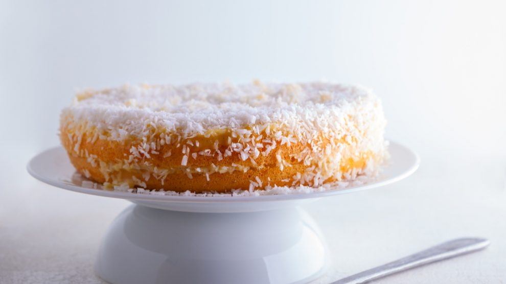 Receta de pastel de coco tres leches