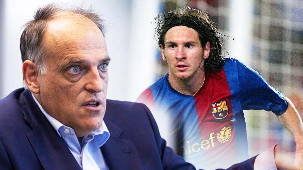 Javier Tebas, ahora admirador de Messi, intentó cortar su carrera profesional en 2005.