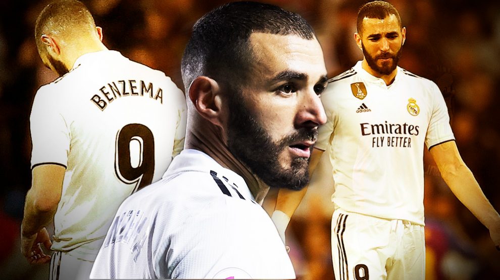 Benzema, invisible en los dos Clásicos.