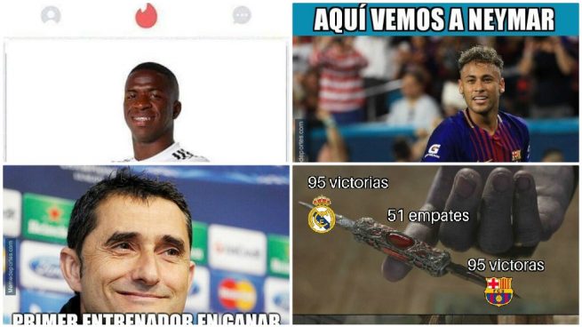 Los Mejores Memes Del Real Madrid Barcelona Liga Santander