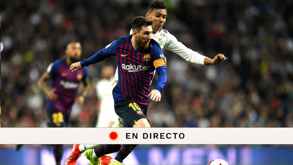 Liga Santander 2018-2019: Real Madrid – Barcelona | Partido de fútbol hoy, en directo.