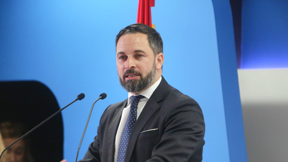Santiago Abascal, presidente de VOX.