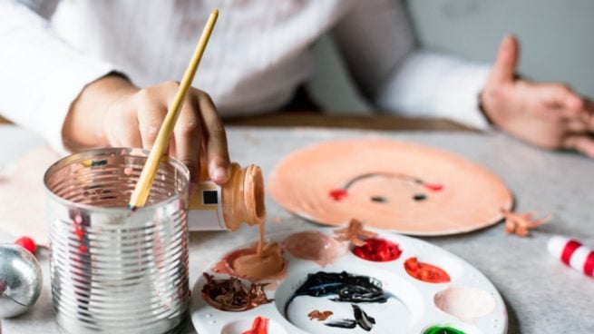 Manualidades infantiles con papel de cocina