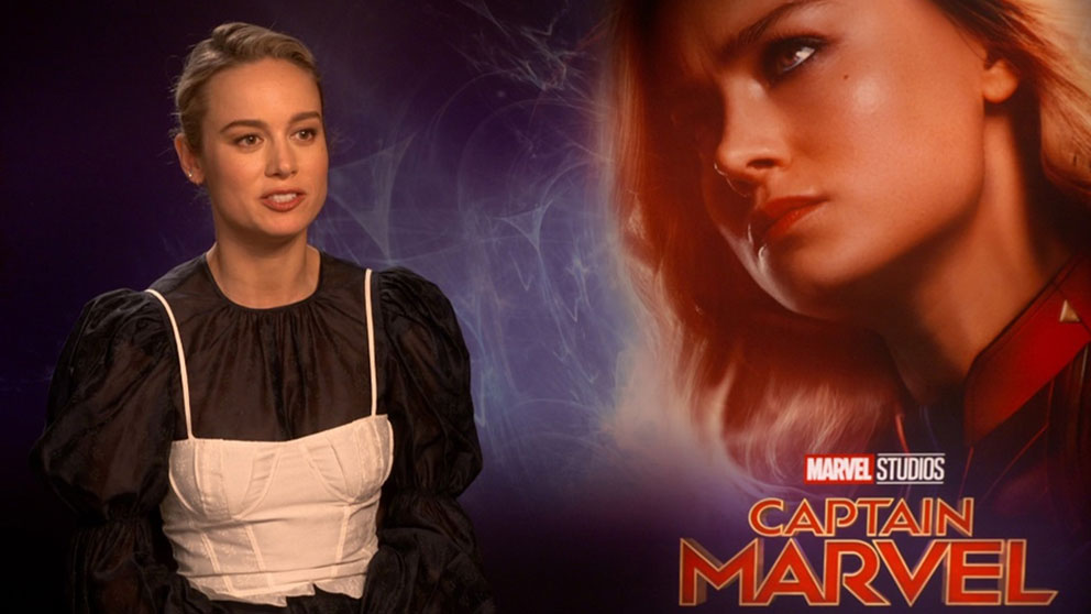 La actriz Brie Larson durante la presentación de ‘Capitana Marvel’ en España. Foto: Europa Press