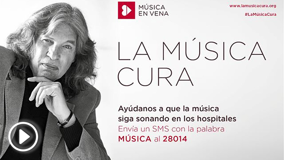 José Mercé colabora con «La Música Cura»