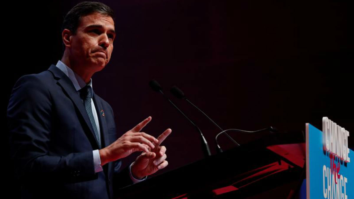 Pedro Sánchez.