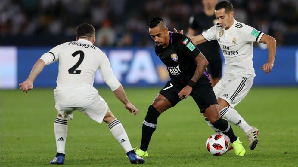 Carvajal y Lucas, durante un partido. (Getty)