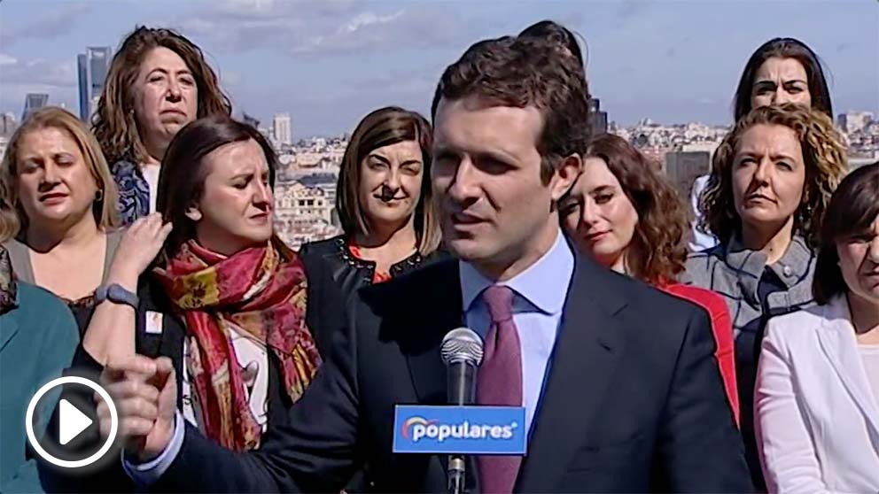 Pablo Casado, presidente del Partido Popular.