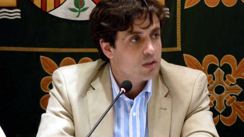 El todavía alcalde de Galapagar, Daniel Pérez Muñoz.