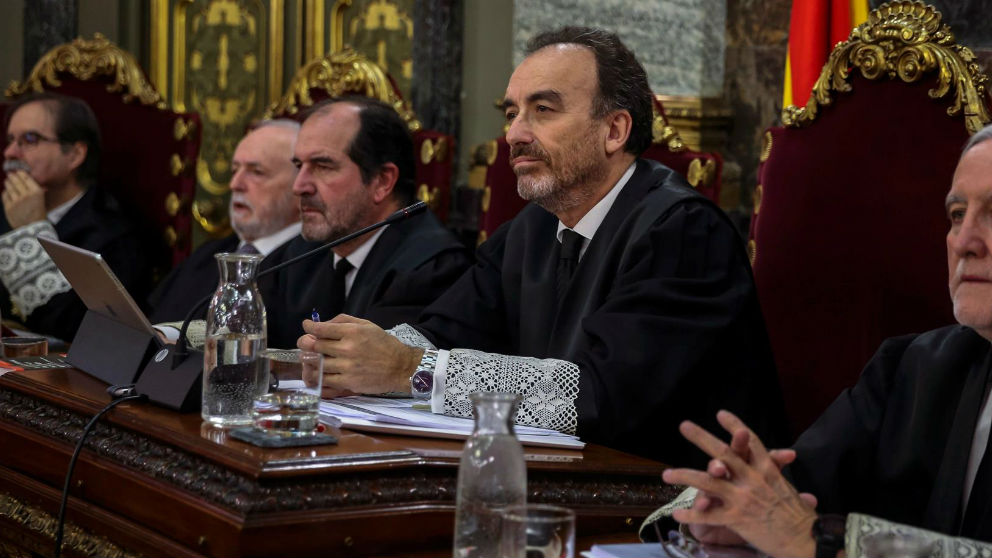 El juez Manuel Marchena en el juicio del 1-O (Foto: Europa Press).