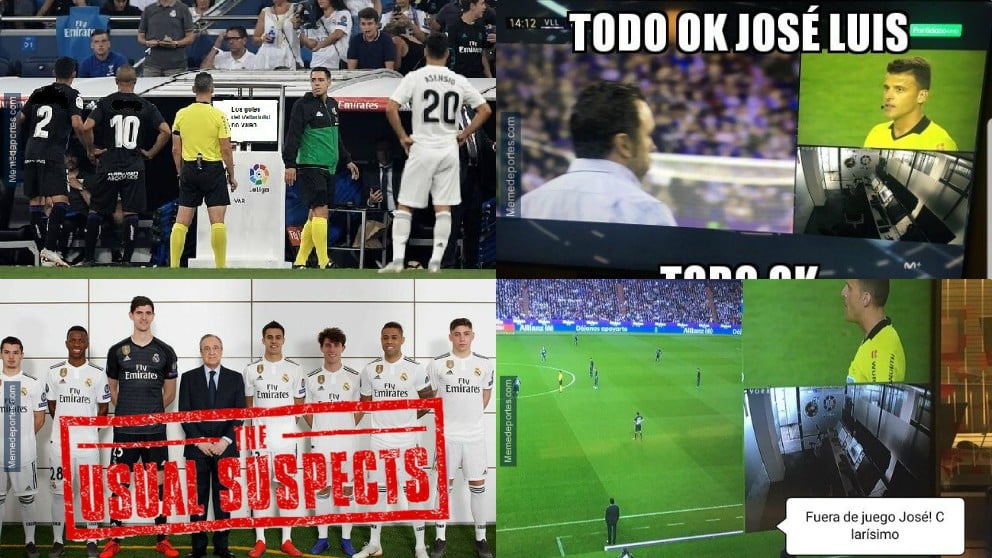 Los mejores memes del Valladolid – Real Madrid.