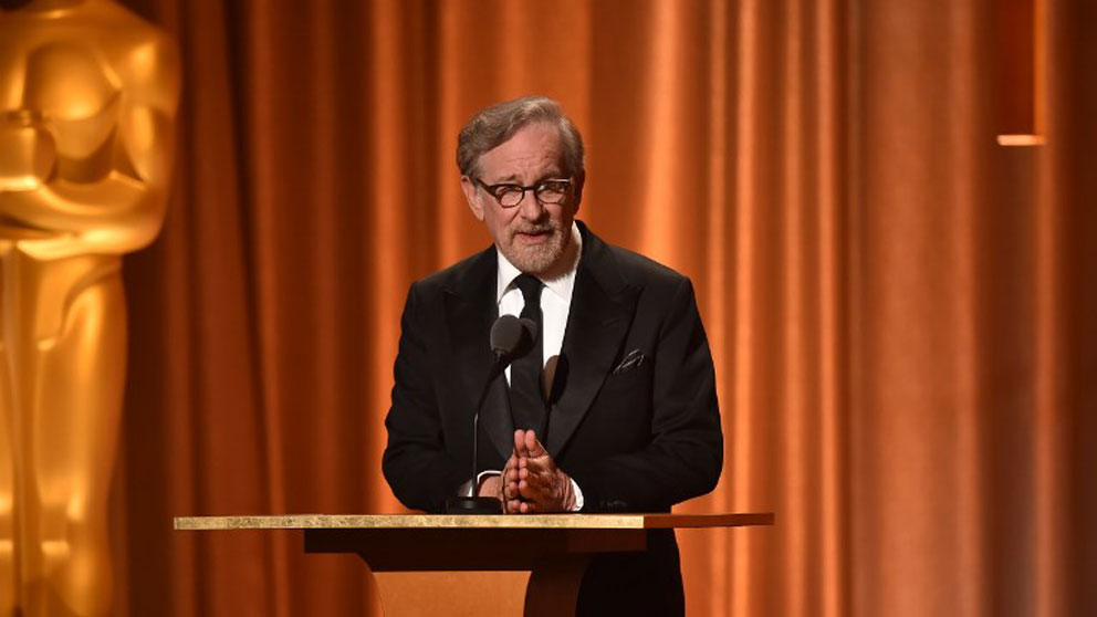 El reputado director de cine Steven Spielberg en un acto de la Academia de Hollywood, que entrega los premios Oscar cada año. Foto: AFP