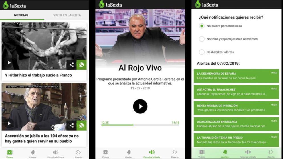 LaSexta.com está de estreno con una aplicación gratuita