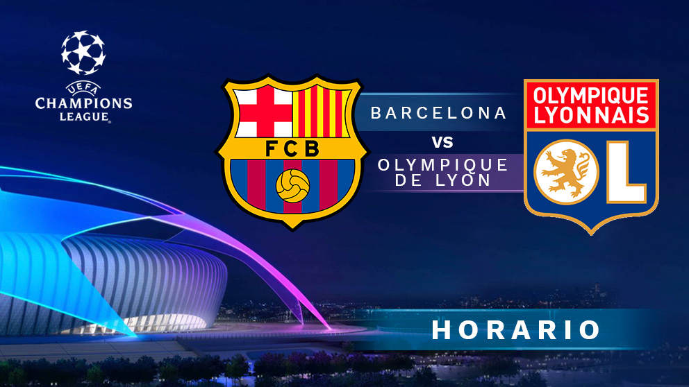 Barcelona – Olympique de Lyon: Hora y dónde ver el partido de Champions League.