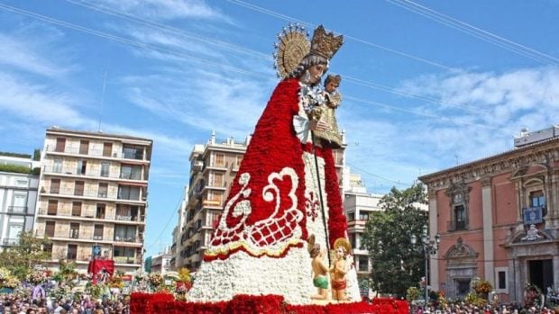 Horario Itinerario Ofrenda de las Flores Fallas de Valencia