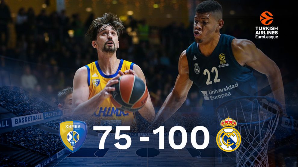 Shved fue detenido por la intimidación de la defensa del Real Madrid.