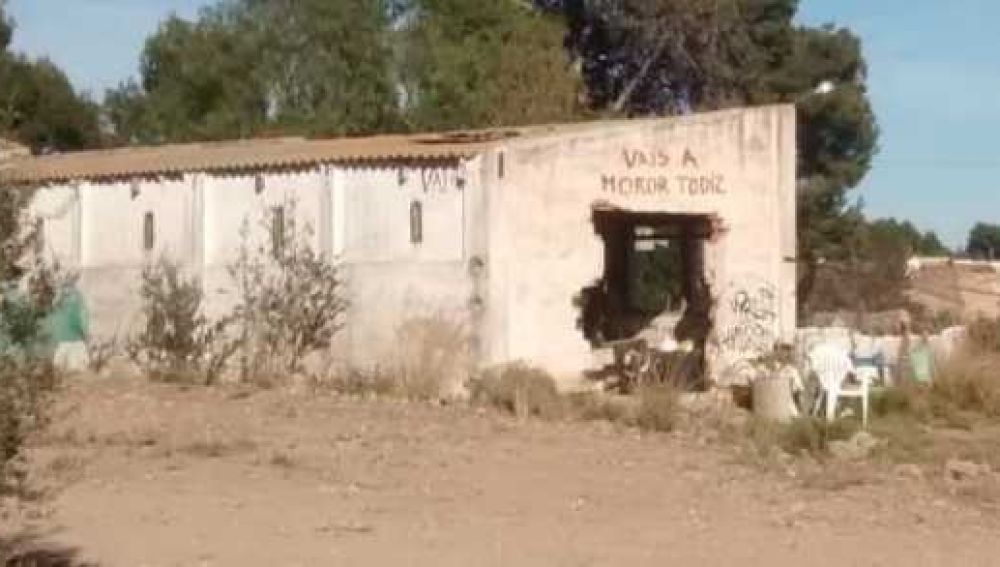 La vivienda ocupada donde vivía la família.