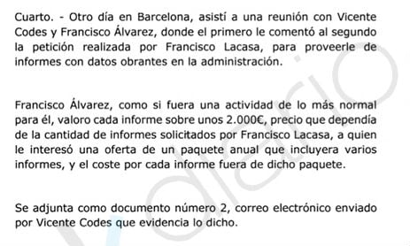 C’s negoció con un ex jefe del GAL la compra de dossieres sobre rivales a 2.000 € el ejemplar Denuncia2-ok