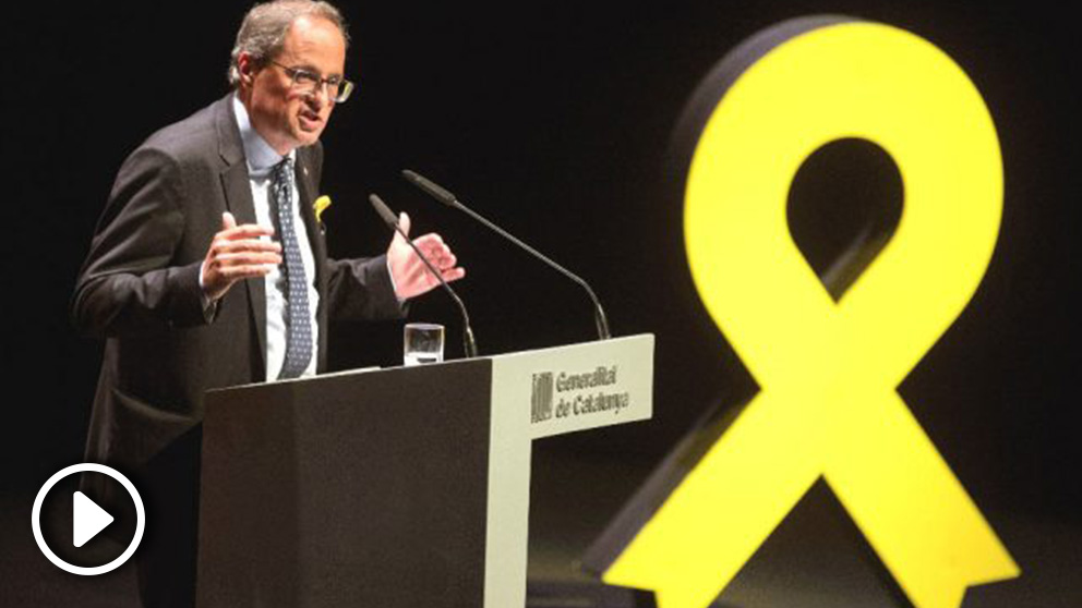 El presidente de la Generalitat, Quim Torra. (Foto: Efe)