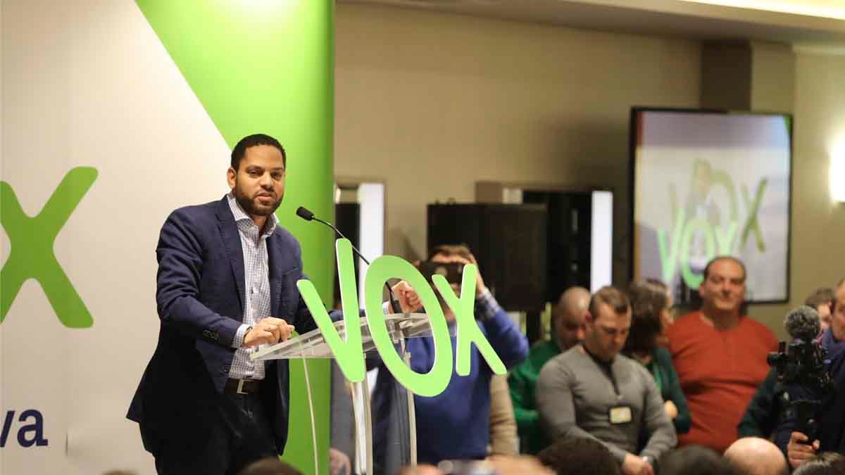 Ignacio Garriga, candidato de Vox por Barcelona. Foto: Europa Press