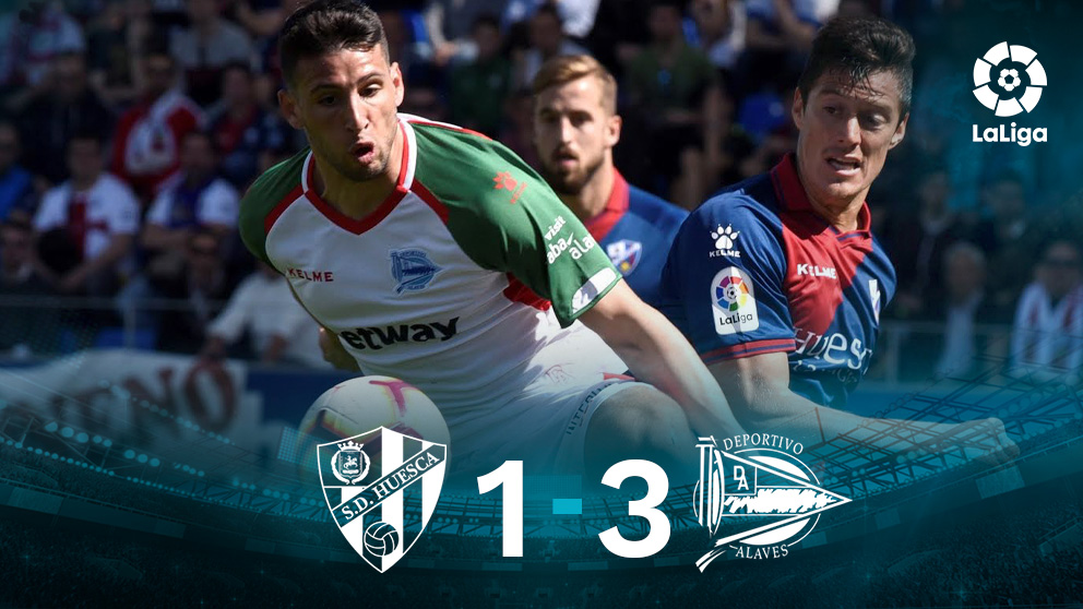 Resultado del Huesca-Alavés de la jornada 28 de la Liga Santander.