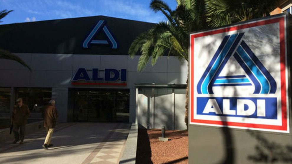 Aldi en la calle Joan Maragall (Madrid)