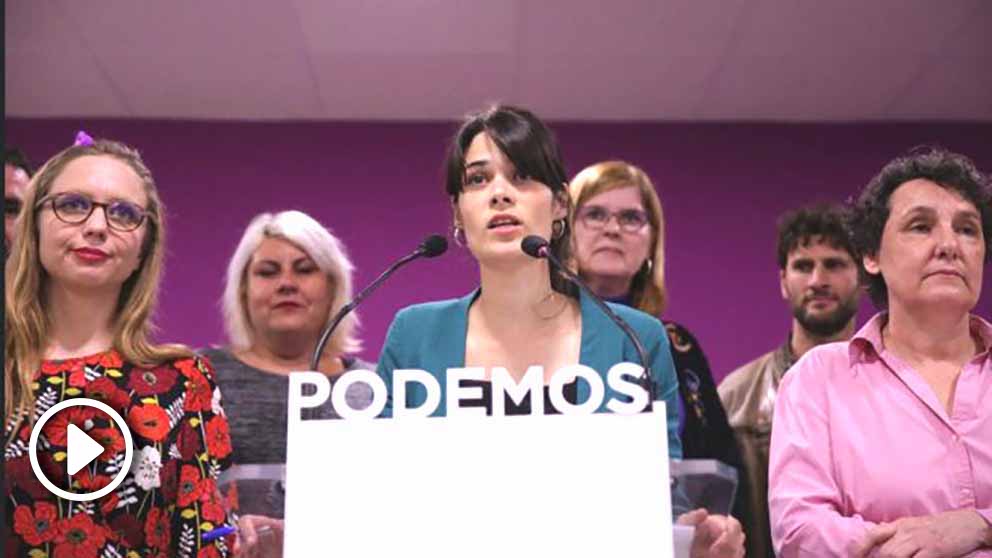 Isabel Serra tras conocer los resultados de las primarias. (Foto. Madrid)