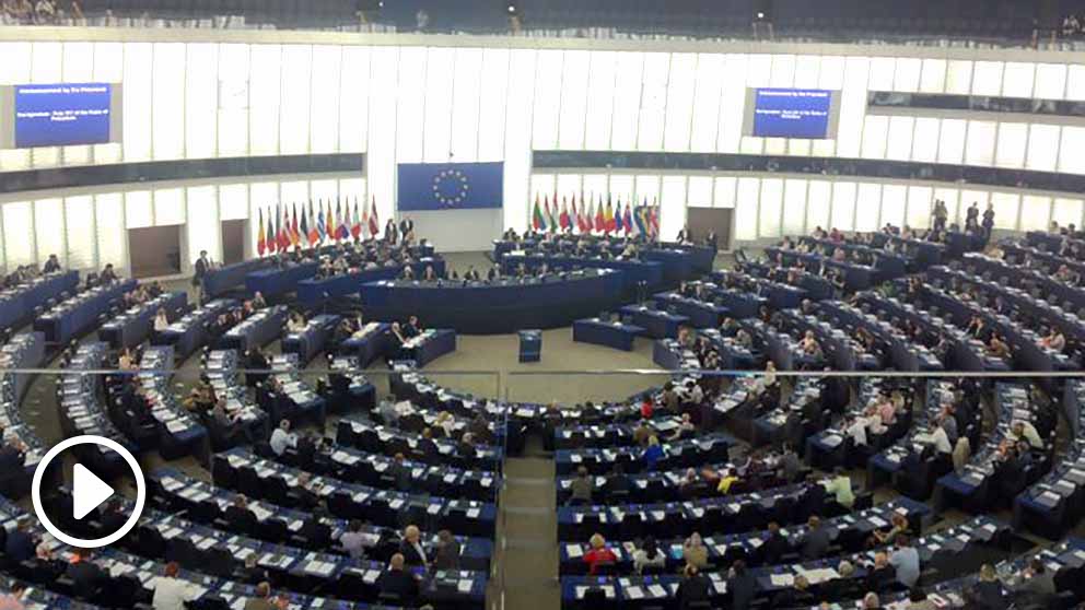 Plenario del Parlamento Europeo, en Estrasburgo. (ADP)