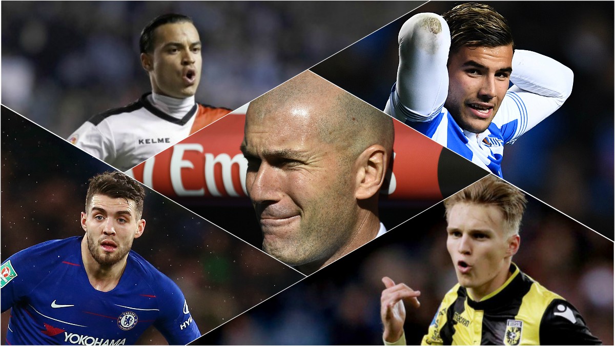 Zidane deberá decidir sobre el futuro de los cedidos.