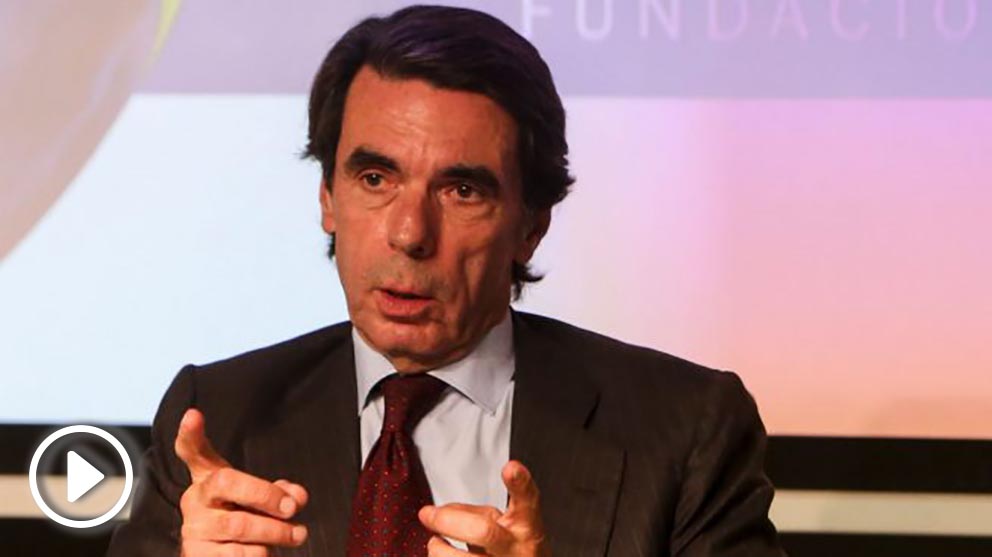 El ex presidente del Gobierno José María Aznar (EFE).