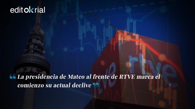 La TVE más sectaria, en caída libre