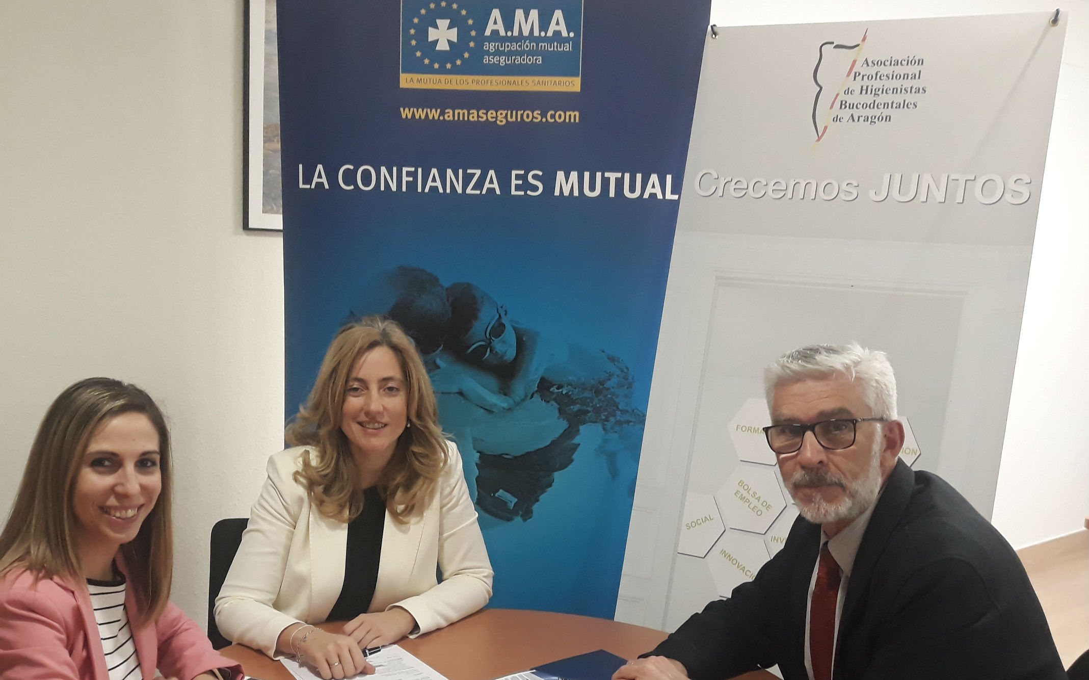 La Asociación de Higienistas de Aragón contrata la póliza de RCP con A.M.A. (Foto: A.M.A.)