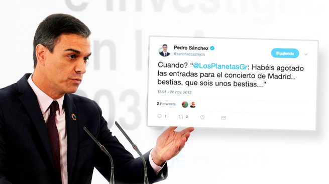 Las preocupaciones de Sánchez el día que leía su tesis ‘fake’: «¿Cuándo tocan Los Planetas?»