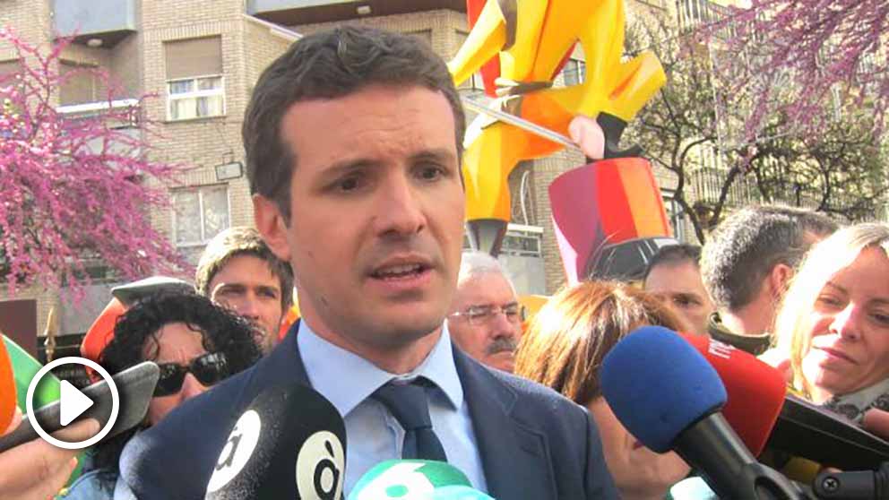 Casado exige a Sánchez “que ponga orden” y aplique el 155 en Cataluña