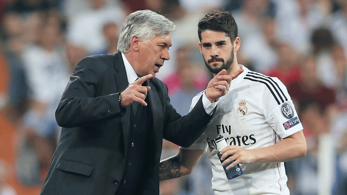Ancelotti sueña con llevarse a Isco al Nápoles