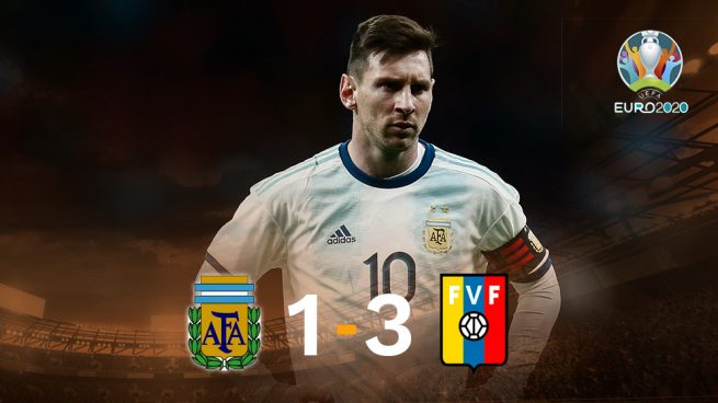 Messi sucumbe ante Venezuela (1-3)