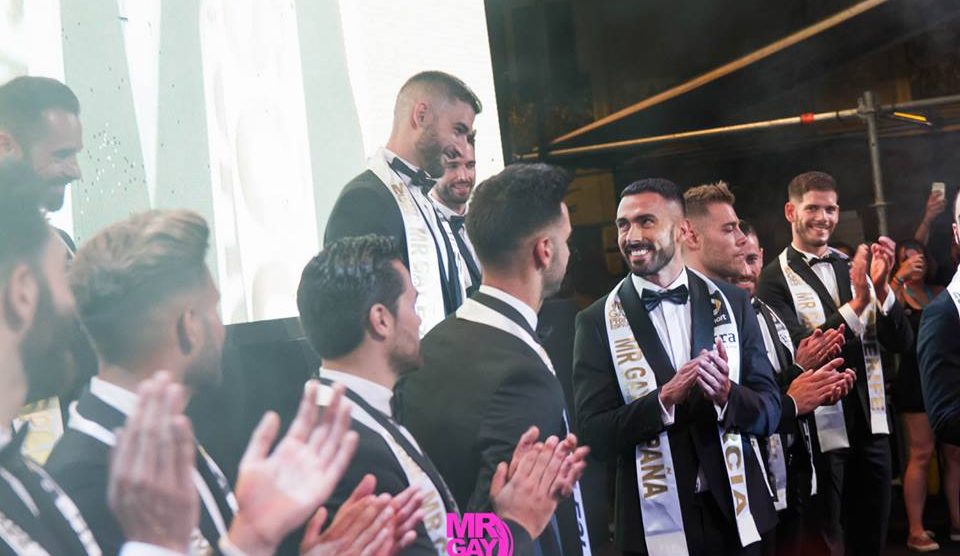 Los participantes en la última edición de Mr. Gay Pride España