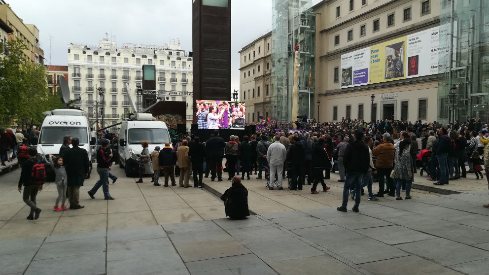 Pablo Iglesias Pinchazo Del L Der De Podemos En Su Regreso Ante El A Al No Llenar Ni De Lejos