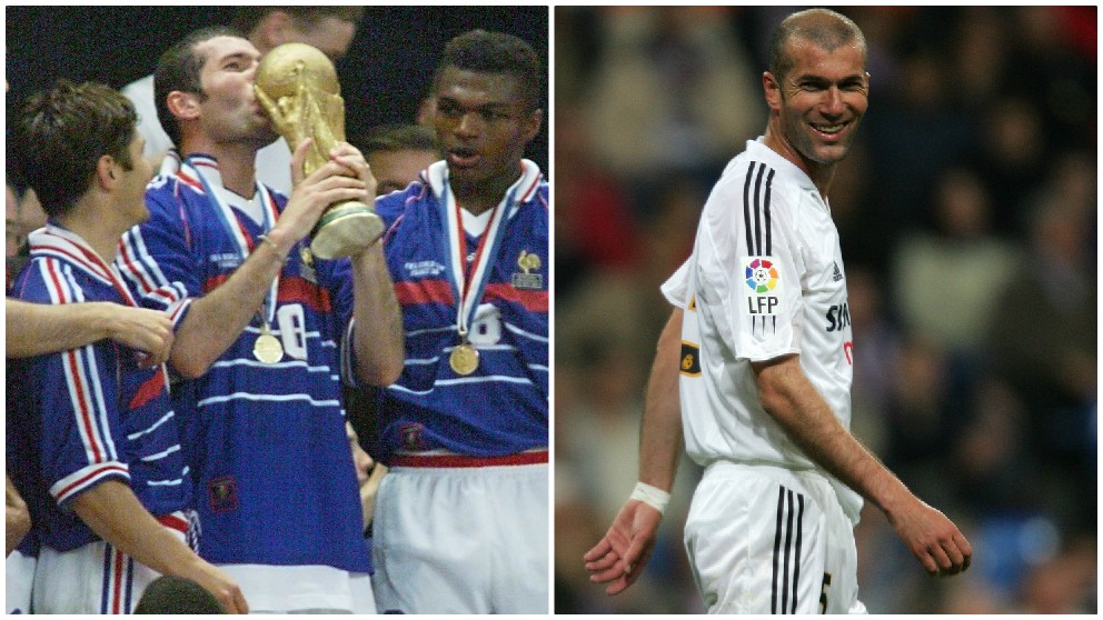Zidane, leyenda como jugador y entrenador. (AFP)