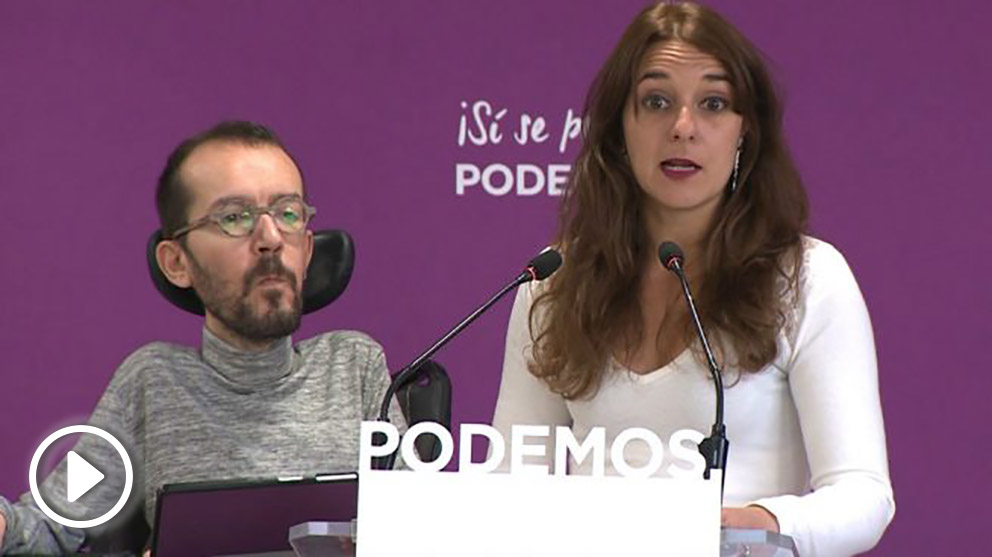 Echenique y Vera en rueda de prensa