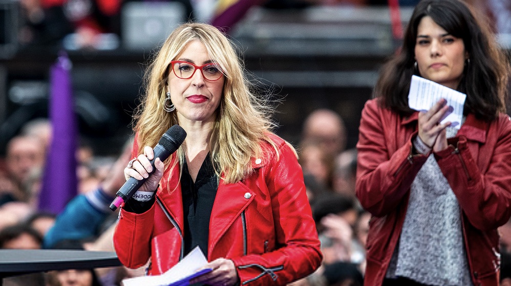 María Eugenia Rodríguez Palop, cabeza de lista de Podemos al Parlamento europeo. (Foto: Podemos)