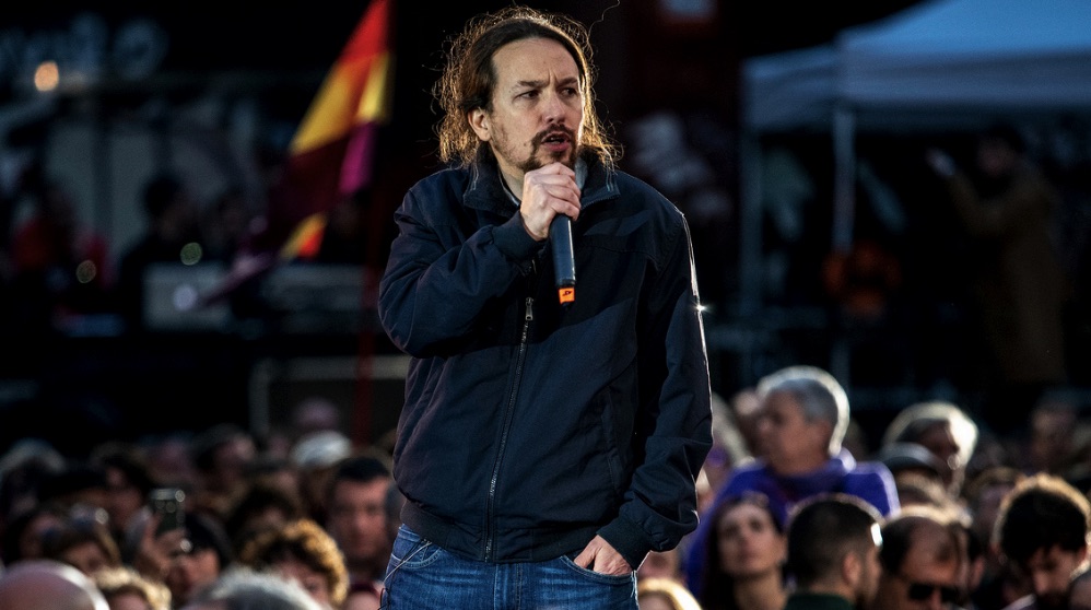 Pablo Iglesias, secretario general de Podemos.