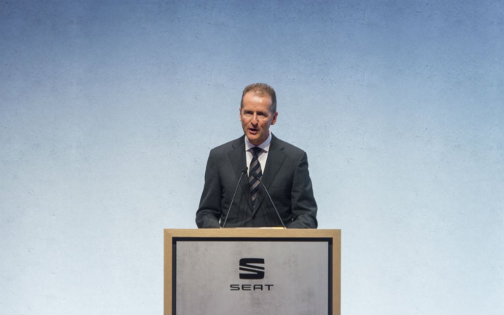 Herbert Diess, CEO de Volkswagen