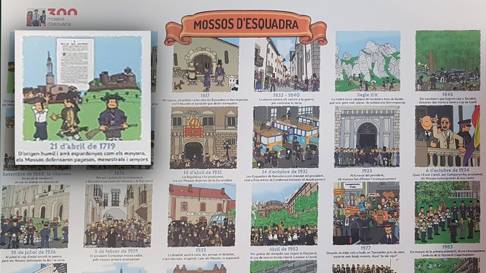 Lámina regalada por la Generalitat