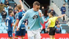 Iago Aspas obró la salvación para el Celta.