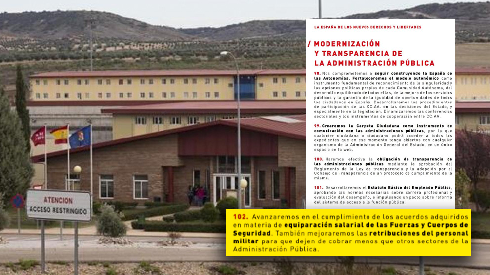 La equiparación salarial del PSOE indigna a los funcionarios de prisiones: “Es una mentira y un desprecio”