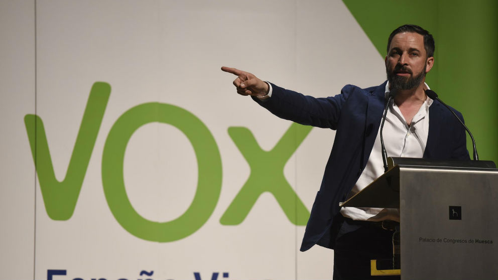 Santiago Abascal, líder de VOX