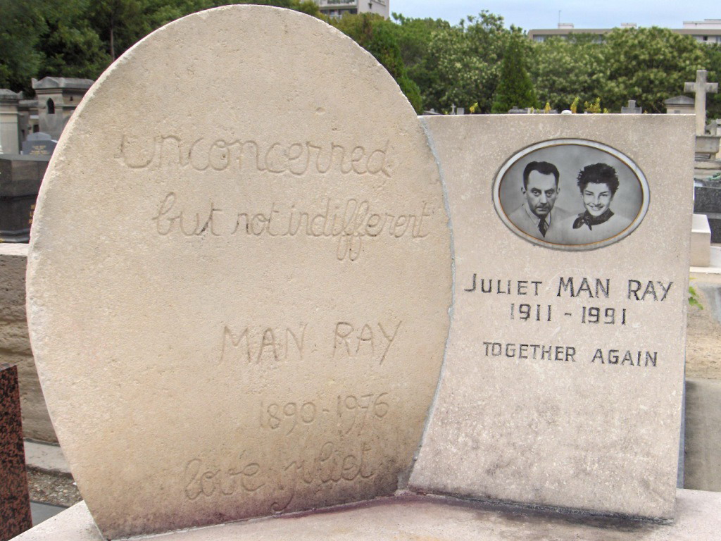 Tumba de Man Ray en París